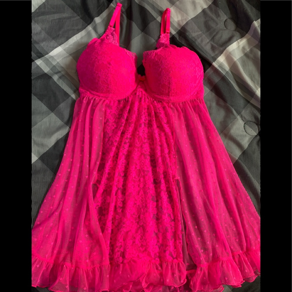 Pink teddy